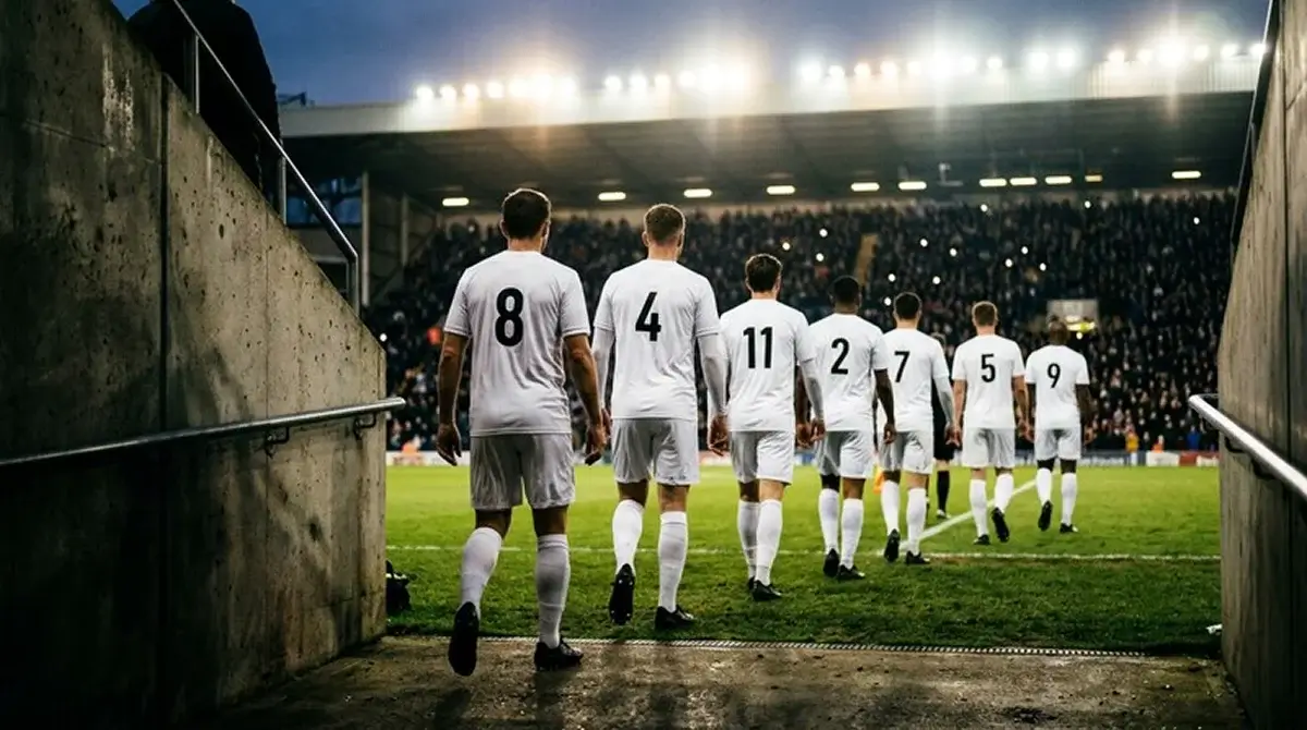 Deutsche Nationalmannschaft beim Einlaufen ins Stadion bei der WM 2026